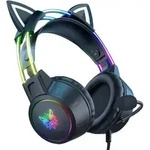 ONIKUMA X15 PRO Gaming-Headset Cat (Schwarz) - Schwarz