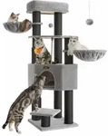 Songmics Kratzbaum f&uuml;r grosse Katzen Taubengrau-Schwarz - Grau