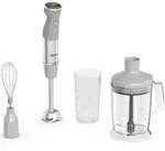 Tefal Quickchef+ 3-in-1 Stabmixer mit 1000 W und Powelix-Technologie in Grau -