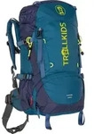Trollkids Kinder Rucksack Trolltunga, Petrol/Lime, Gr. 30L - Blau