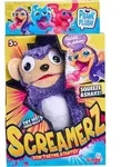 ScreamerZ Affe - Beige/Schwarz/Violett/Wei&szlig;