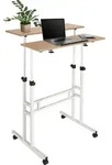 hjh OFFICE Stehschreibtisch WORKSTATION I Sitz-Steh Schreibtisch h&ouml;henverstellbar,