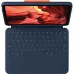 Logitech Rugged Combo 4, QWERTY, UK Englisch, Trackpad, 1,8 cm, 1,2 mm, Apple - Blau