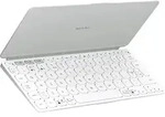 LOGITECH Keys-To-Go 2 - Pale Grey - INTNL-948 (US) - Wei&szlig;