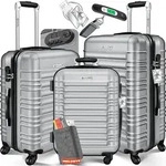 KESSER&reg; 3tlg. Hartschalenkofferset Hartschalenkoffer Reisekoffer Set Reisekofferset
