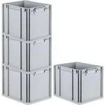 SuperSparSet 4x Eurobox NextGen Economy | Griffe geschlossen | HxBxT 32x30x40cm | 30