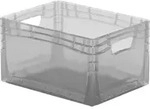 Surplus Systems Eurobox L 40 x 30 x 22 cm, 20 L, transparent - Transparent