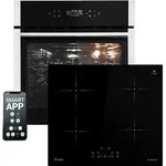 Autarkes Herdset: 60cm Einbaubackofen EB8313HC + 59cm Induktionskochfeld...