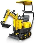 BAMATO Benzin Mini-Bagger MIB-600 mit Zubeh&ouml;rset 6,3 kW | Elektrostart | 8,8 kN
