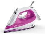 Braun TexStyle 5 SI 5225, Dampfb&uuml;geleisen, 2 m, 200 g/min, Pink, Wei&szlig;, 50 g/min,