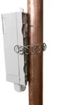 EOB Anlegethermostat 646, elektronisch, PT02, wei&szlig; - Wei&szlig;