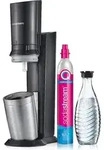 SodaStream Crystal 3.0 Aktionspack 3 Karaffen, titan - Schwarz