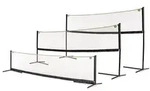 EXIT Verstellbar Sportnetz 243x500cm, Volleyballnetz, Badmintonnetz, Tennisnetz,