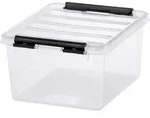SmartStore Aufbewahrungsbox CLASSIC 2 2 Liter transparent / schwarz - Schwarz