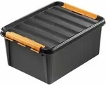 smartstore Aufbewahrungsbox PRO 15, 14 Liter, schwarz - Schwarz