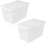 keeeper bea 2x Aufbewahrungsbox mit Air Control System, 59 x 39 x 35 cm, 52 l, T -