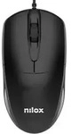 Nilox MOUSB1011 Maus B&uuml;ro USB Typ-A Optisch 1200 DPI - Schwarz