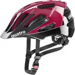 Schutzhelm Uvex Quatro rubinrot-schwarz gr&ouml;&szlig;e 52-57 cm S41.0.775.3615 - Rot