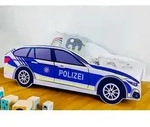 Autobett Kinderbett Jugendbett Polizei Car Polizeiauto Polizist Kinder Spielbett ohne