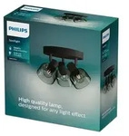 Philips Sleet Decken-/Wandspot 3x, Schienenlichtschranke, E14, 3 Gl&uuml;hbirne(n), LED,