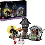 LEGO Ideas Tim Burtons Disney Film Nightmare Before Christmas, Diorama Bauset f&uuml;r