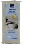 Glorex Keramiplast 500 g, wei&szlig; - Wei&szlig;