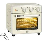 Homcom 5-in1 Mini Ofen, 20 L Fassungsverm&ouml;gen, 1400W, 1 Backrost, 1 Backblech, 60