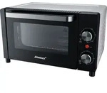 Mini-Backofen mit wirksamer Geh&auml;useisolation, Pizzatiefe bis &Oslash; 22 cm,