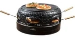 Bestron Pizzaofen f&uuml;r bis zu 4 Personen, Pizza dome f&uuml;r kleine Pizzen (&Oslash; 10 cm),