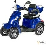 Veleco Faster - 4 Rad Seniorenmobil - herausnehmbarer Lithium-Ionen-Akku -