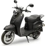 Motorroller 50 ccm Burnout MiniMe 2.0 Mattschwarz 45 km/h - Schwarz