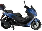 MaxT 99km/h, blau matt, ABS, m.TC - Blau