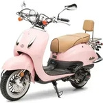 Motorroller 50 ccm Burnout EasyCruiser Eco Rosa 45 km/h - Rosa
