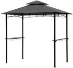 Sekey Grillpavillon BBQ Pavillon Gartenpavillon Balkonpavillon Grillzelt UV50+ mit