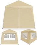 CASARIA Pavillon Pop-Up 3x3m Set Beige