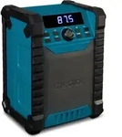 MEDION E65895 Baustellenradio mit Akku (robustes Geh&auml;use, Tragegriff,...