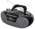 SOUNDMASTER SCD8300 Schwarz Radiorekorder mit CD-Spieler (mit mit CD, MP3, Bluetooth,