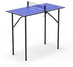 JOOLA Tischtennisplatte MINI inkl. Tischtennisnetz, klappbar, klein, 90 cm x 45 cm x