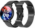 SPC Smartee Duo Classic Reloj Smartwatch + Correa Extra - Schwarz