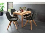 Esszimmertisch Oskar | 80X80 | Wildeiche massiv