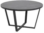 Design Scandinavia Amble Couchtisch, 77 cm, schwarz - Schwarz