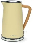 Nedis Wasserkocher - 1.7 l - Soft-Touch - Gelb - Um 360 Grad drehbar -...