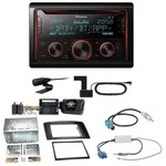 Pioneer FH-S820DAB USB DAB+ MP3 Digitalradio CD Einbauset f&uuml;r Mercedes ML W164