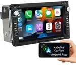 6+128G android13 CD player 7Zoll 2din DAB+ carplay Autoradio GPS Navi FM F&uuml;r VW Polo