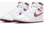 Nike Air Jordan 1 High '85 "Metallic Burgundy" Wei&szlig;/Rot, Gr&ouml;&szlig;e: 40,5