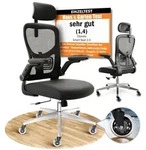 CLOUVOU SmartSeat B&uuml;rostuhl Ergonomisch Schreibtischstuhl H&ouml;henverstellbar, 3D