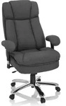 hjh OFFICE XXL Drehstuhl BUILDER XXL I B&uuml;rostuhl gepolstert bis 180 kg belastbar mit