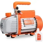 VEVOR Vakuumpumpe 150W Unterdruckpumpe 1-stufig Klimaanlage Pumpe 100L/min Durchfluss