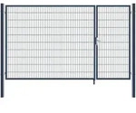 HOME DELUXE - Doppelfl&uuml;gel Gartentor ADITUS - Anthrazit, 200 x 350 cm - inkl....