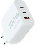 Xtorm GaN2-Ultra Power Adapter, 100W, 3 Anschl&uuml;sse, Recyceltes ABS-Material, USB-C &